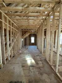 View of Bunk Room that adjoins Playroom  *this home is under construction  Photo taken 1/11/24