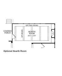 To Be Built - Somerville Optional Main Floor Layout