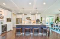 Kitchen in Model Home