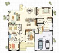 Included Whimbrel Floorplan (without loft or basement)