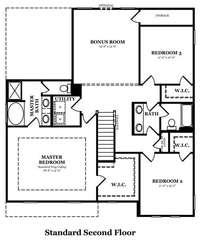 Standard Second Floorplan