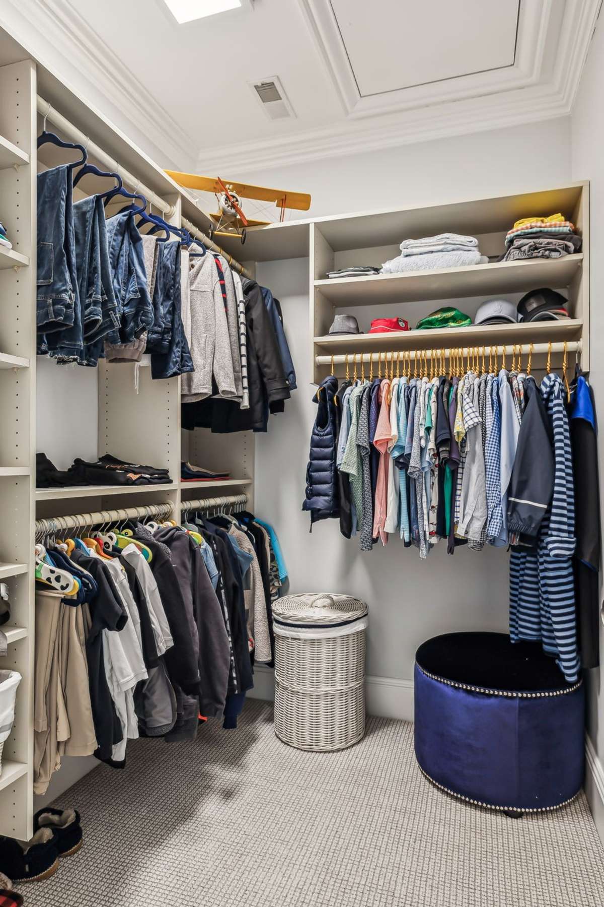 Every bedroom has a large ensuite walk-in closet.