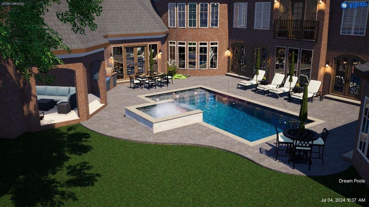 FUTURE POOL RENDERING