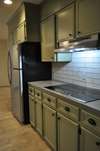 Kitchen-electric glass top stove!