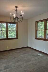 Dining room right off of kitchen and living room