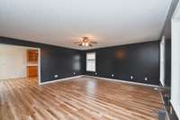 Enjoy your Huge Family Room on Main Floor with LVP flooring & freshly painted!