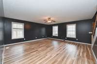 Enjoy your Huge Family Room on Main Floor with LVP flooring & freshly painted!
