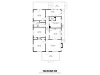 Floor plan with approx. measurements of this great one level home.