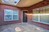 VIEW OF ENTRY WAY WITH CUSTOM STAMPED WALKWAY !!!!!