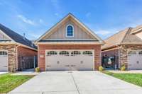 VIEW OF TWO CAR ATTACHED GARAGE !!!!!