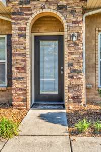 VIEW OF COVERED FRONT ENTRY WAY !!!!!