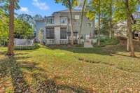 View of the back of 116 Chatfield Way.