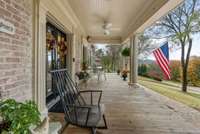 This front porch offers awe inspiring views!