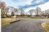 Partially fenced with back privacy fence.