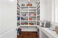 You will love the oversized pantry