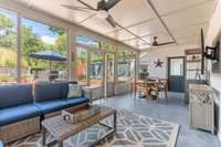 And let's not forget the screened porch! Recently updated with new flooring, screens, and doors, this is truly the place to be for enjoying the outdoors in comfort and style