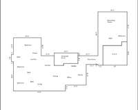 floor plan of the home