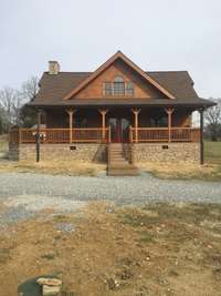 Inviting front porch