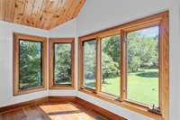 Every window in the home has spectacular views