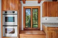 Casement windows are throughout