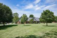 Welcome Home!  You will fall in love with this one level home on 5 acres in Liberty Creek Schools.