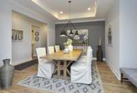 Formal Dining Room. Photo is of a similar floor plan, not actual home.