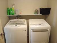 Washer and Dryer go with the sale of the home