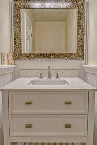 HALF GUEST BATH COMPLETELY REMODELED