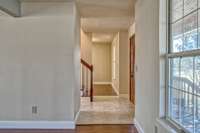 ENTRY FOYER WITH BRAND NEW TILE FLOORING