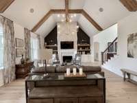 Photo of Nottingham Model Home & for Representation Only. Model Showcases Structural & Designer Customizations & Upgrades. ALL Colors, Materials, Design, Finishes & Upgrades Will Vary Based on Buyer's Customizations & Selections.