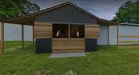 Virtual horse barn picture