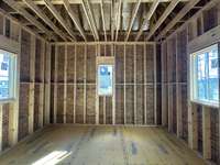 Impressive Primary Wardrobe Closet I with lots of natural light  *this house is under construction  Built by: Legend Homes Photo taken 3/18/24