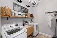 Adorable laundry room