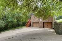 2 car basement garage with extra space