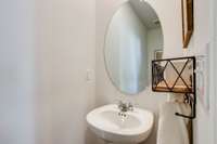 Powder Room on main floor