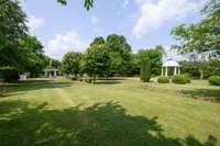 A view of the gardens