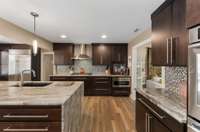 Updated kitchen designed by Carla Beech