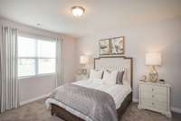 Guest bedroom on first floor (model home)