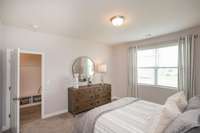 Guest Bedroom on first floor (model home)