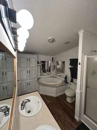 Master bathroom