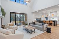 Living Room opens to Kitchen.