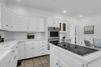 Kitchen with an abundance of cabinets