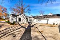 Brand new 2 car garage with epoxy floor