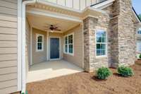 Azalea covered porch