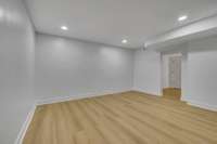 Basement dining room / flex space