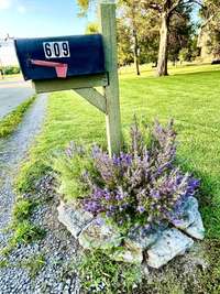 Welcome home to 609 Windmere Drive, where beautiful landscaping surrounds the entire property, creating a delightful ambiance.