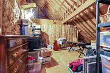 Fantastic walk in attic / Ideal future expansion space! Storage galore !!