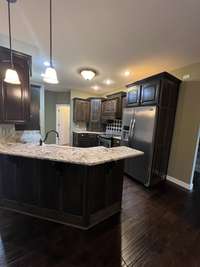 Kitchen with Eat-In Bar Area