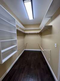 Spacious Walk-in Closet