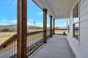 Rocking chair front porch with amazing view